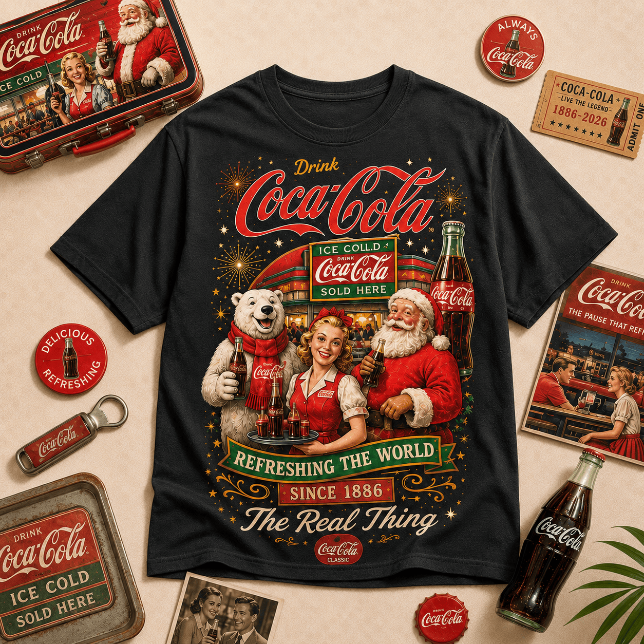 Cola 140th Anniversary T-Shirt V11, Cola T-Shirt 2026