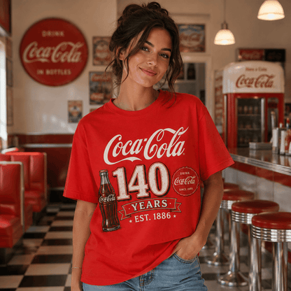 Cola 140 Years T-Shirt V13, Cola T-Shirt 2026