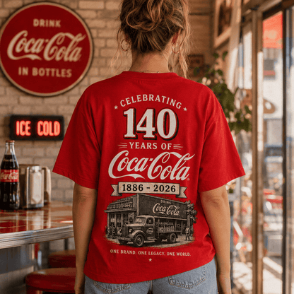 Cola 140 Years T-Shirt V13, Cola T-Shirt 2026