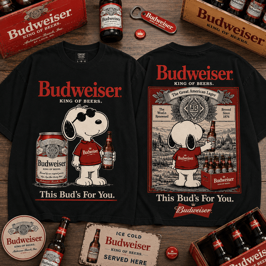 Bdweiser King Of Beers T-Shirt , Bdweiser T-Shirt 2026