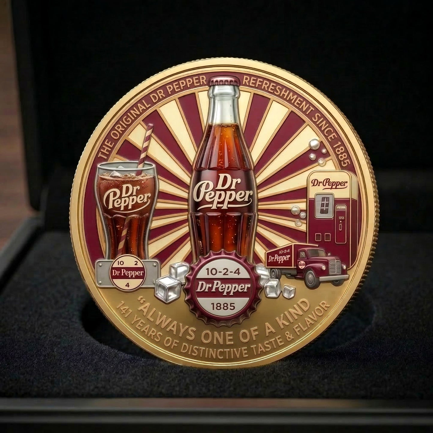 Dr Pepper 141ST Anniversary Commemorative Coin V2