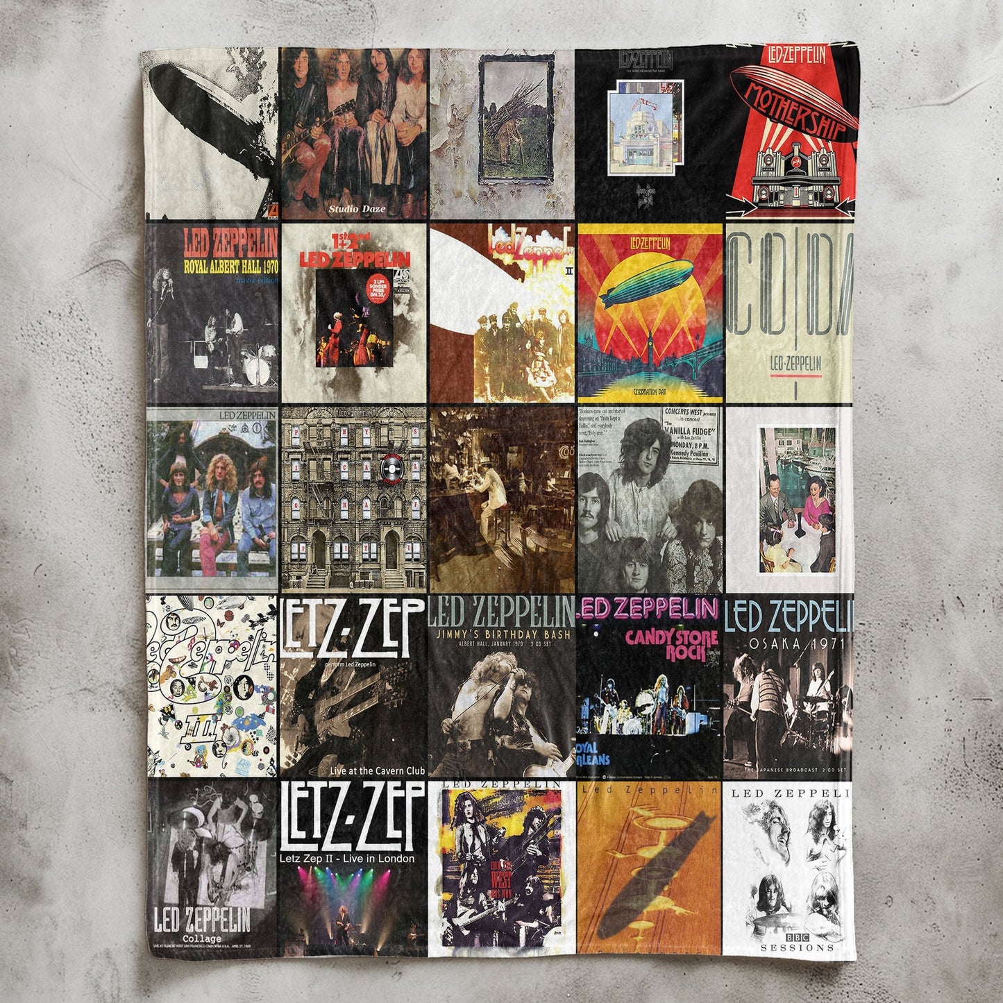 LZPN Album Blanket – A Legendary Album Cover Tribute for True Rock Fans