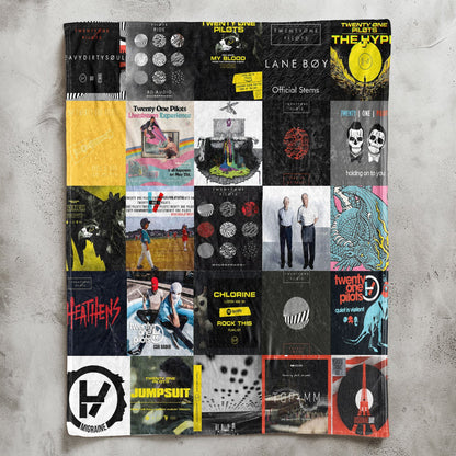 T1PL Album Blanket – Alt-Pop Warmth Wrapped in Iconic Era Artwork