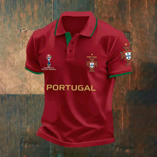 Portugal Polo , Portugal Shirt , Portugal WC 2026 Shirt