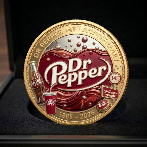 Dr Pepper 141ST Anniversary Commemorative Coin V2