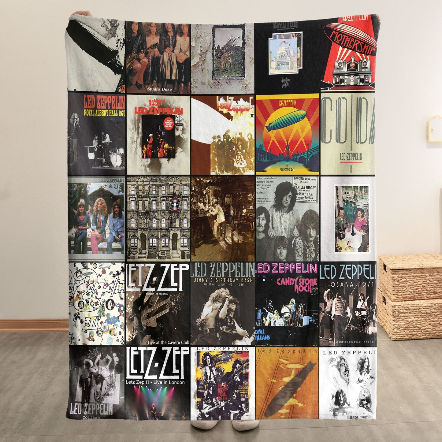 LZPN Album Blanket – A Legendary Album Cover Tribute for True Rock Fans