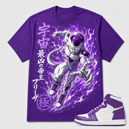 "Frieza" Shirt To Match AJ 1 Retro High ‘Taxi’, AJ 1 Matching Shirt