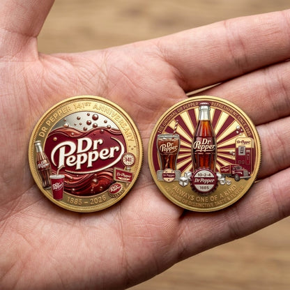 Dr Pepper 141ST Anniversary Commemorative Coin V2