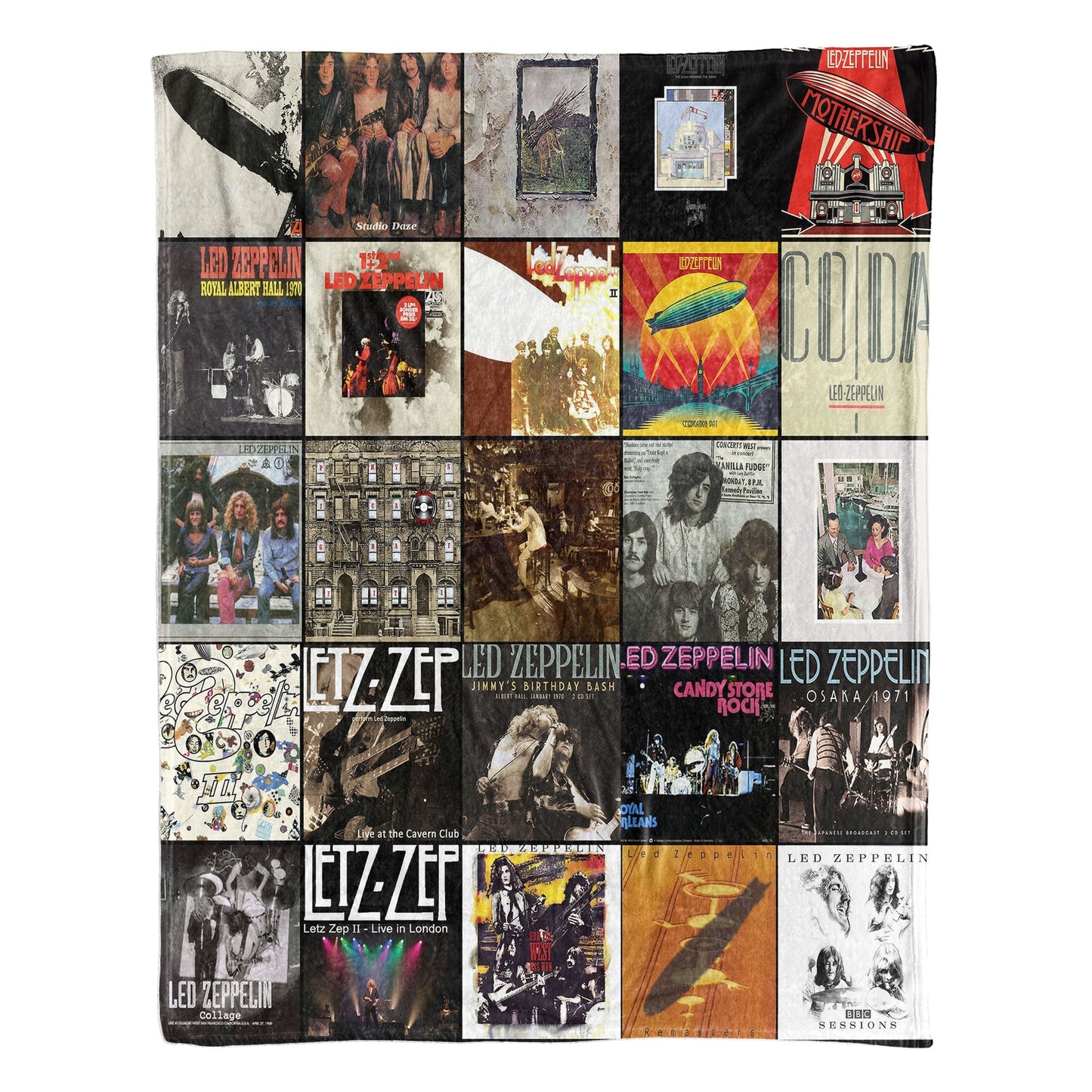 LZPN Album Blanket – A Legendary Album Cover Tribute for True Rock Fans