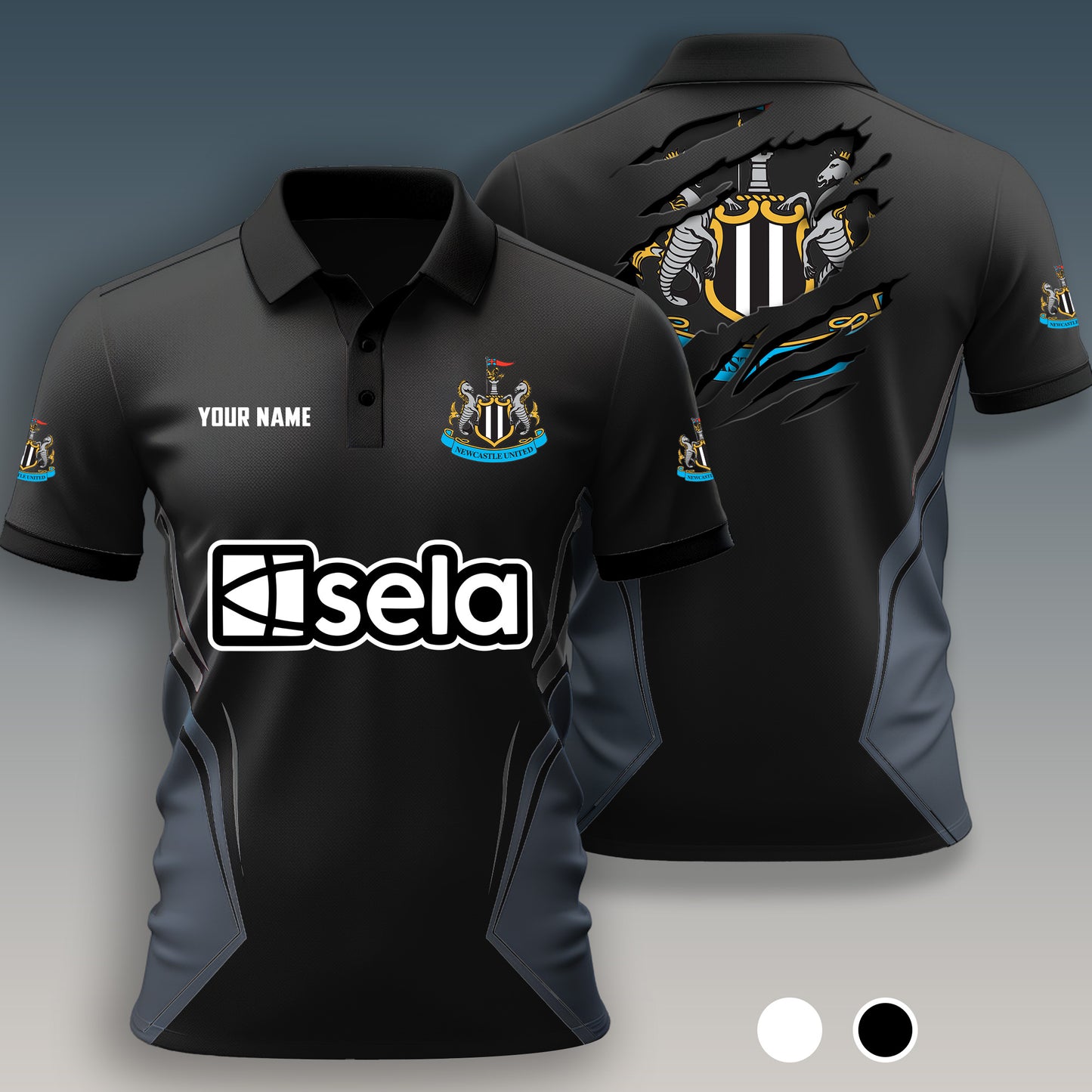 Newcastle FC Polo V2 , Newcastle FC Shirt , Newcastle FC 2026 Shirt