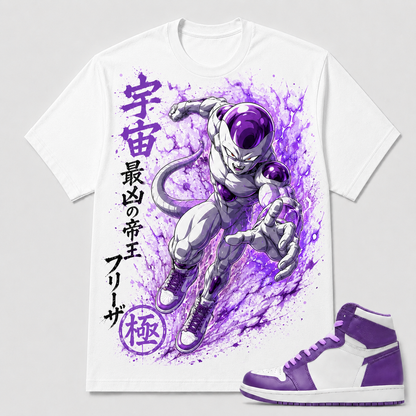 "Frieza" Shirt To Match AJ 1 Retro High ‘Taxi’, AJ 1 Matching Shirt