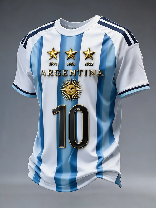 Personalized Argentina WC 2026 All Over Printed Premium Shirt