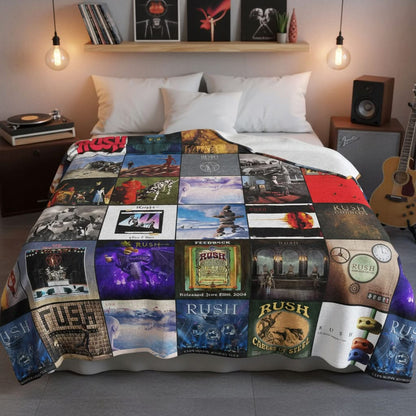 RSH Album Blanket – A Progressive Rock Tribute in Ultimate Comfort