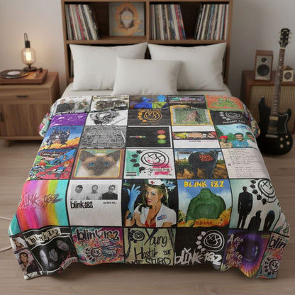 BLK.182 Album Blanket – Pop-Punk Comfort for True Fans
