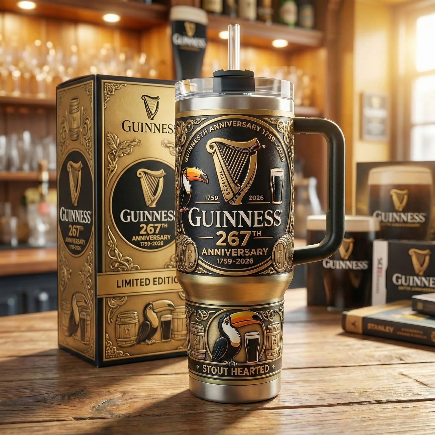 Guines EST. 1759 Insulated Tumbler 30oz V2, Guines Tumbler 40oz