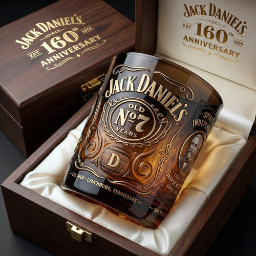 Jack Dani 160TH Anniversary Glass V3 , Jack Dani Glass