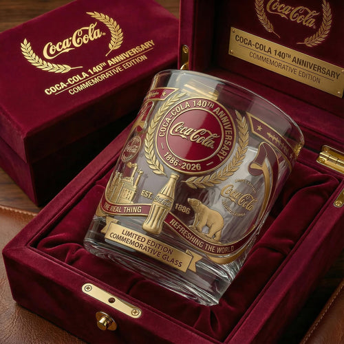 Cola 140TH Anniversary Glass V2 , Cola Glass