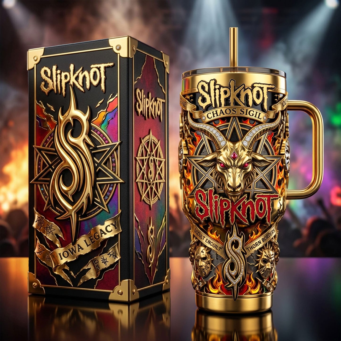SK Chaos Sigil Insulated Tumbler 30oz , SK Tumbler 40oz V3