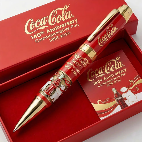 Cola 140th Anniversary Edition Ballpoint Pen (1886-2026)