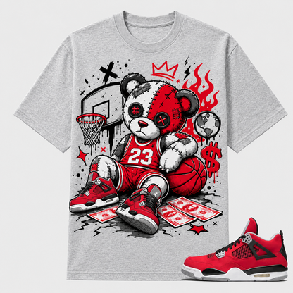 BEAR X BASKETBALL Shirt To Match JD 4 Toro Bravo, JD 4 Toro Bravo Matching Shirt