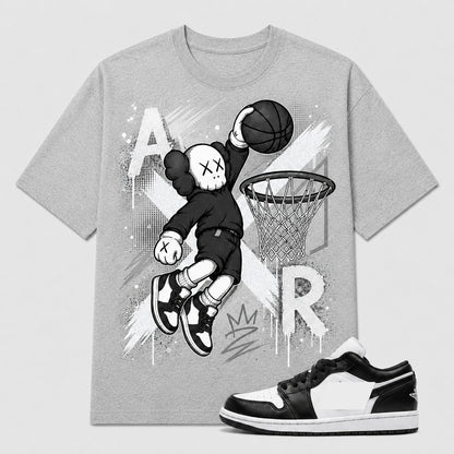 "KWS AIR" Shirt To Match AJ 1 Low Panda, AJ 1 Matching Shirt
