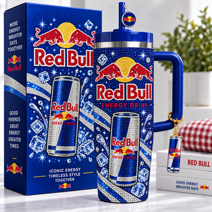 Red Bll Energy Drink Insulated Tumbler 30oz , Red Bll Tumbler 40oz