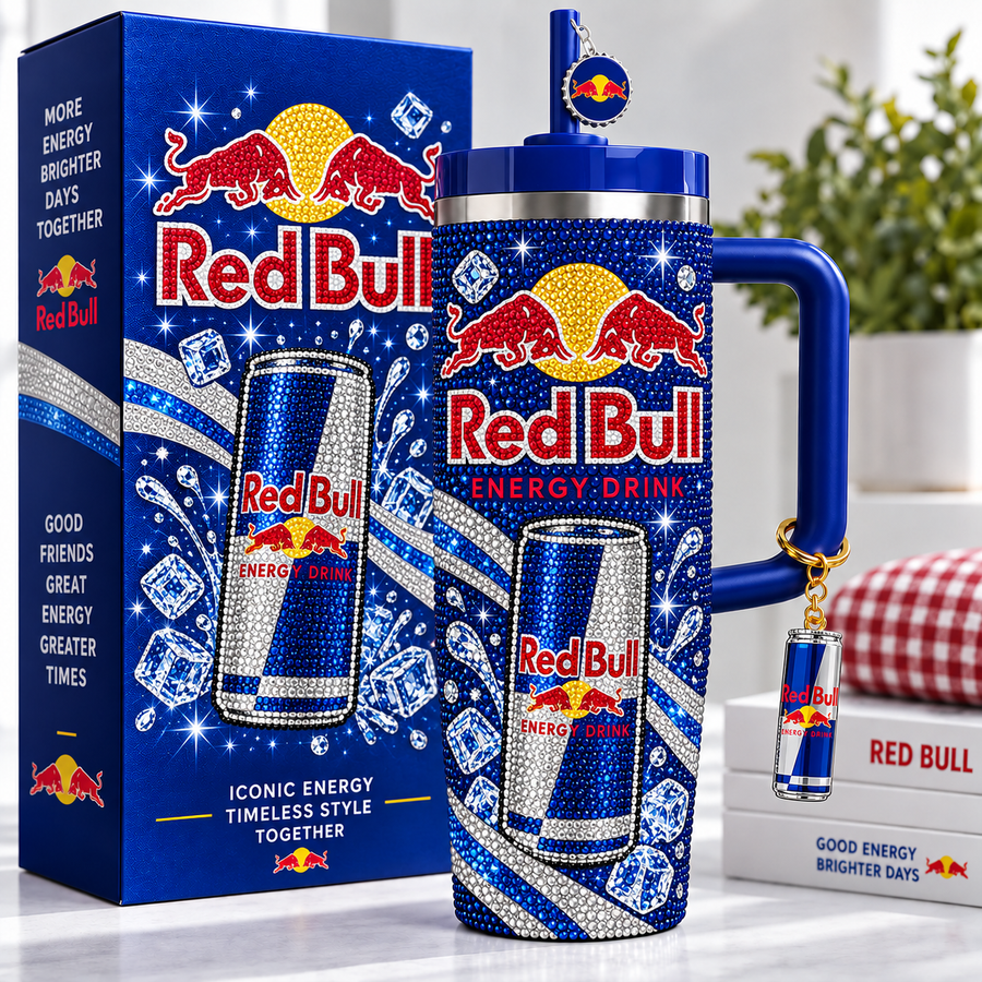 Red Bll Energy Drink Insulated Tumbler 30oz , Red Bll Tumbler 40oz