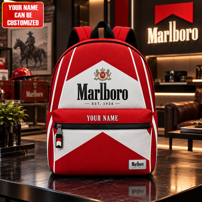 Marlbor EST. 1924 Backpack, Personalized Marlbor Backpack