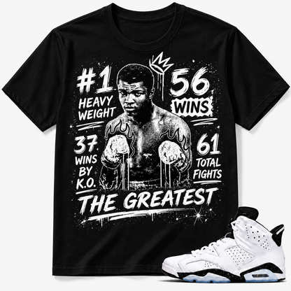 #1 HEAVY WEIGHT Shirt To Match AJ 6 Retro ‘Reverse Oreo’, AJ 6 Matching Shirt