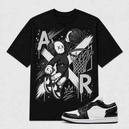 "KWS AIR" Shirt To Match AJ 1 Low Panda, AJ 1 Matching Shirt