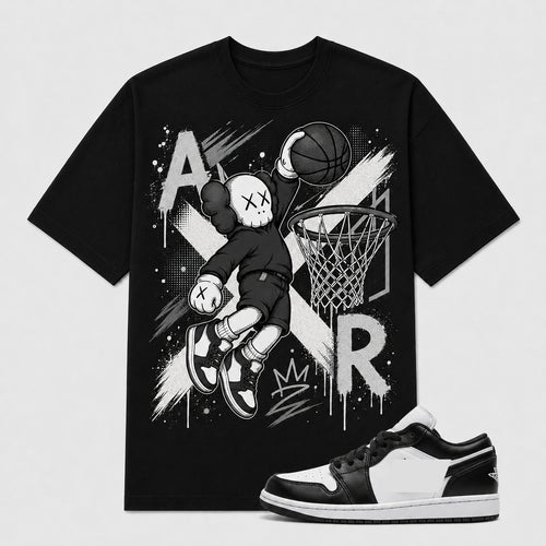 "KWS AIR" Shirt To Match AJ 1 Low Panda, AJ 1 Matching Shirt
