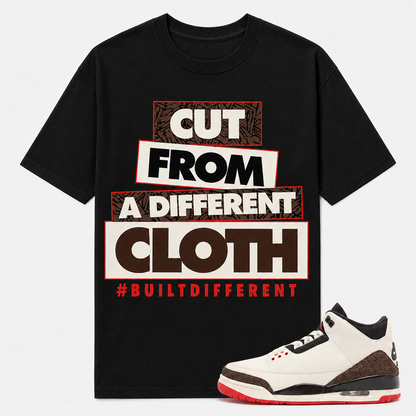 CUT FROM A DIFFERENT CLOTH Shirt To Match AJ 3 Retro World's Best Dad, AJ 3 Matching Shirt