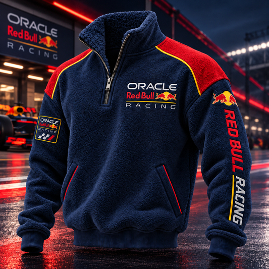 Oracle Red Bll Racing Fleece Quarter-Zip Pullover