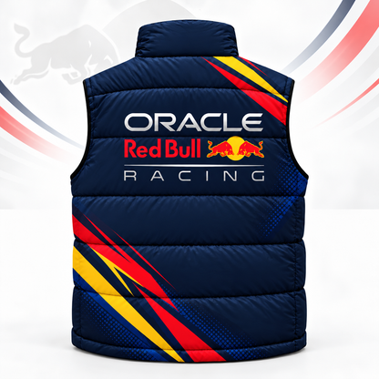 Oracle Red Bll Racing Sleeveless Windproof Puffer Jacket
