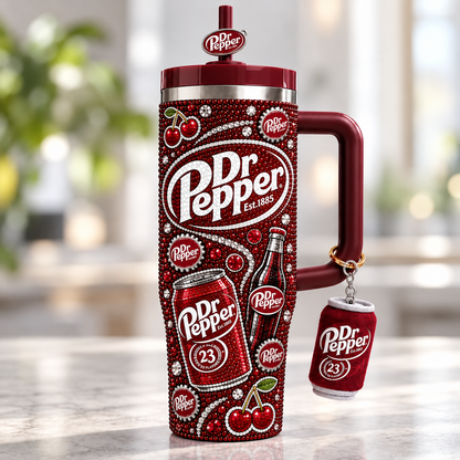 Dr Pepper EST. 1885 Insulated Tumbler 30oz , 23 Flavors Tumbler 40oz
