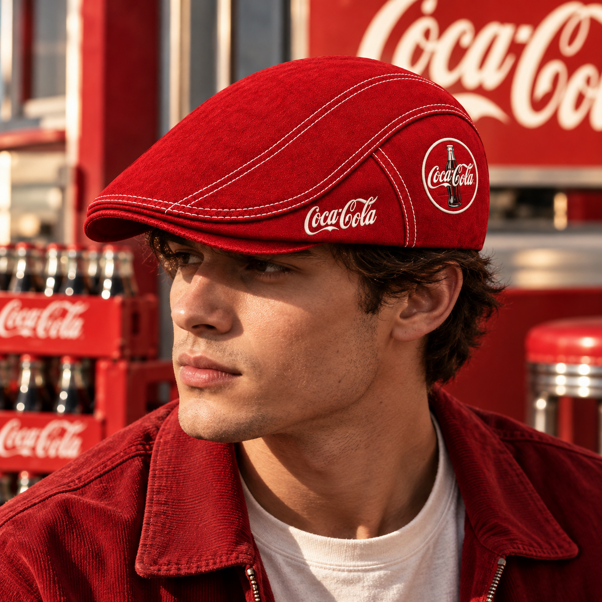 Cola Classic Ivy Cap, Flat Cap
