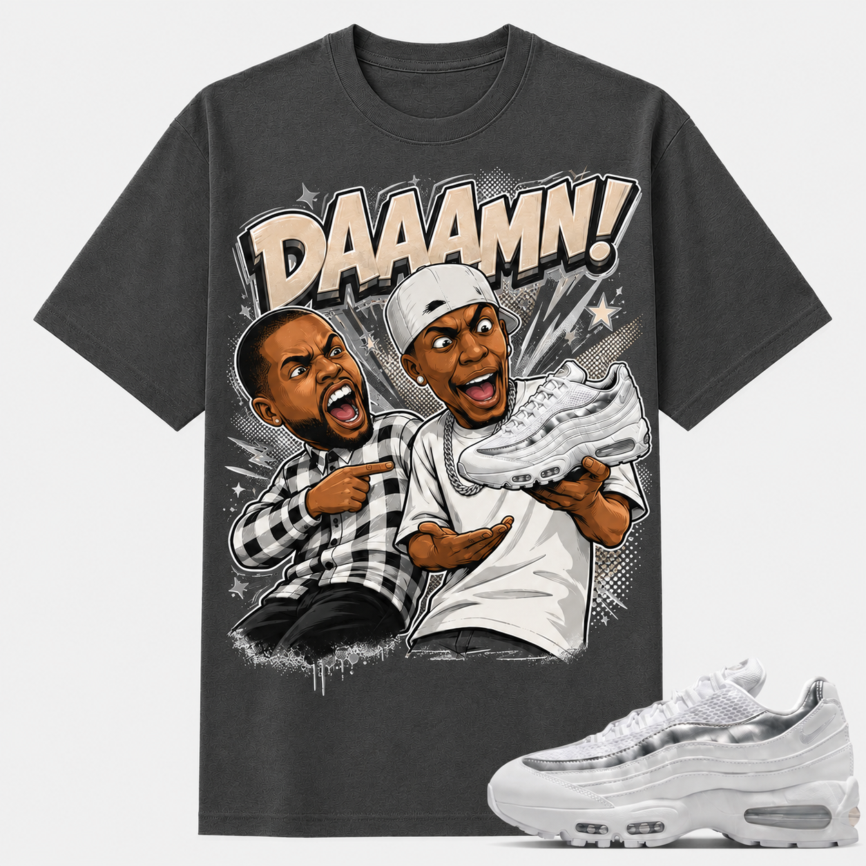 DAAAMN! Shirt To Match Air Max 95, Air Max 95 Matching Shirt