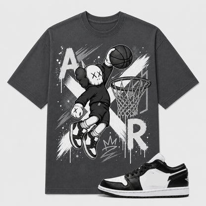 "KWS AIR" Shirt To Match AJ 1 Low Panda, AJ 1 Matching Shirt