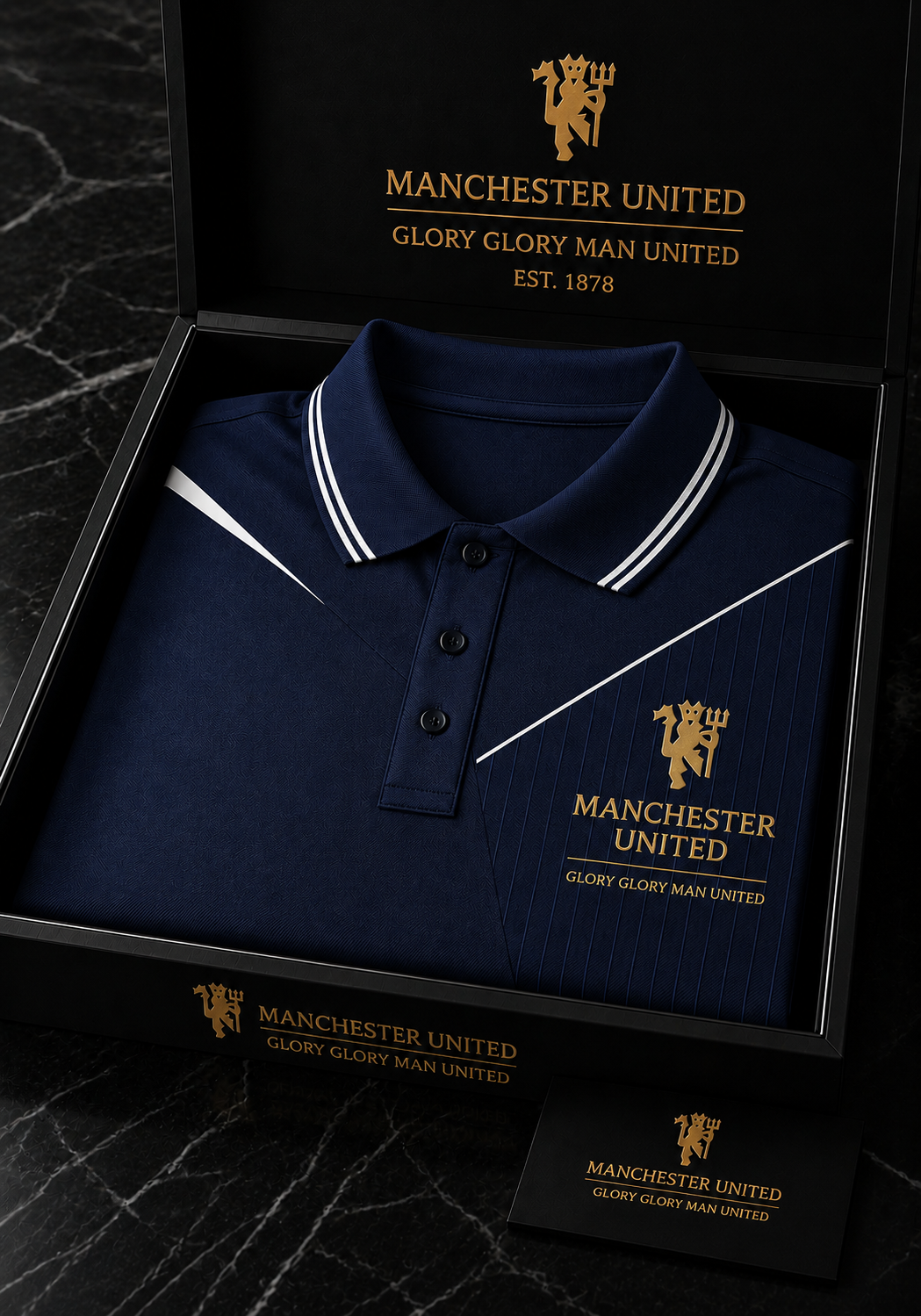 M.U Glory Glory Man Utd Polo , M.U Shirt , M.U 2026 Shirt V5