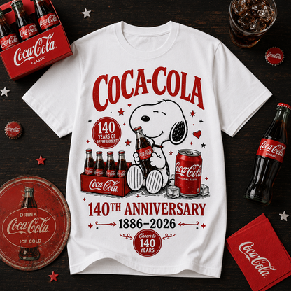 Cola 140th Anniversary T-Shirt V14, Cola T-Shirt 2026