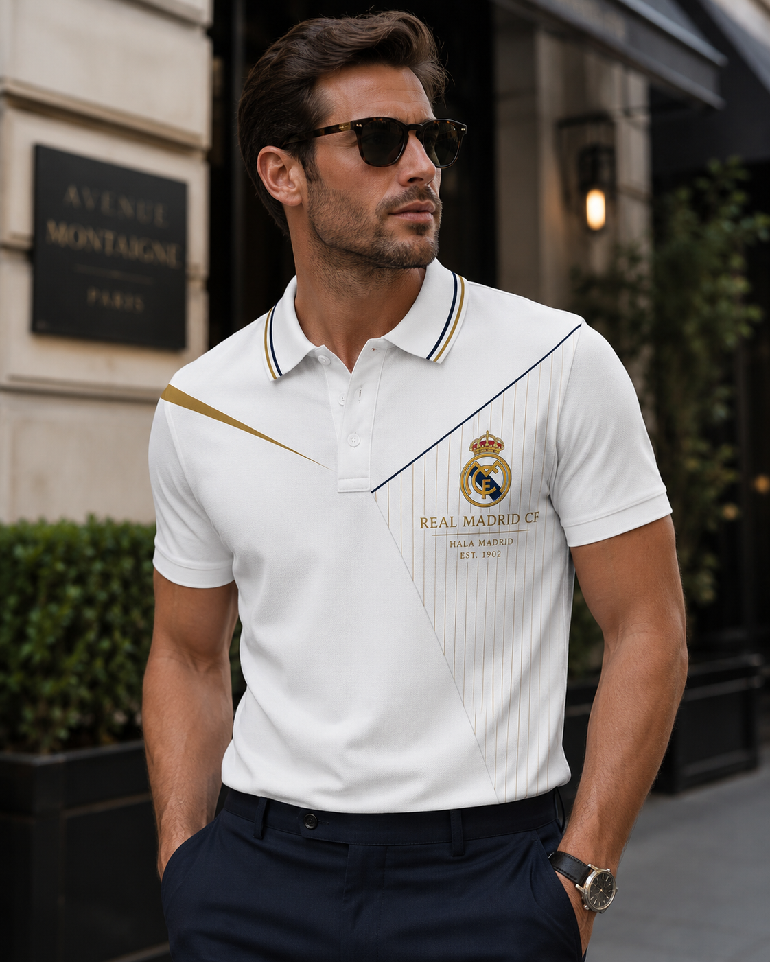 Real Polo , Real Hala Madird Polo , Real 2026 Shirt V3