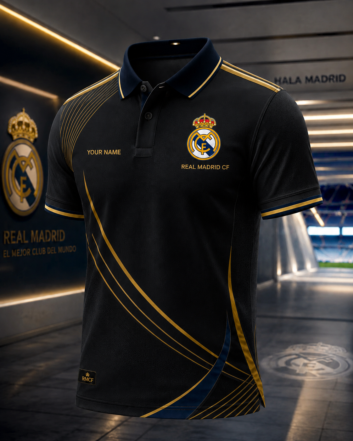 Real Polo , Real Hala Madird Polo , Real 2026 Shirt V4