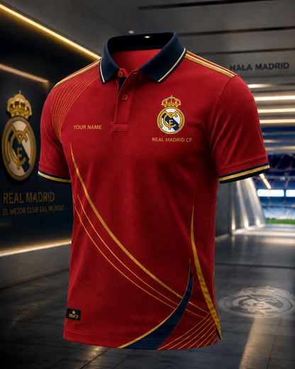 Real Polo , Real Hala Madird Polo , Real 2026 Shirt V4