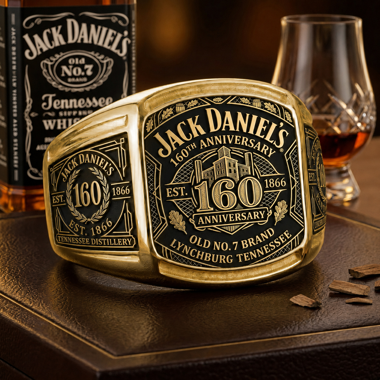 Jack Dani 160TH Anniversary Edition Luxury Ring V3