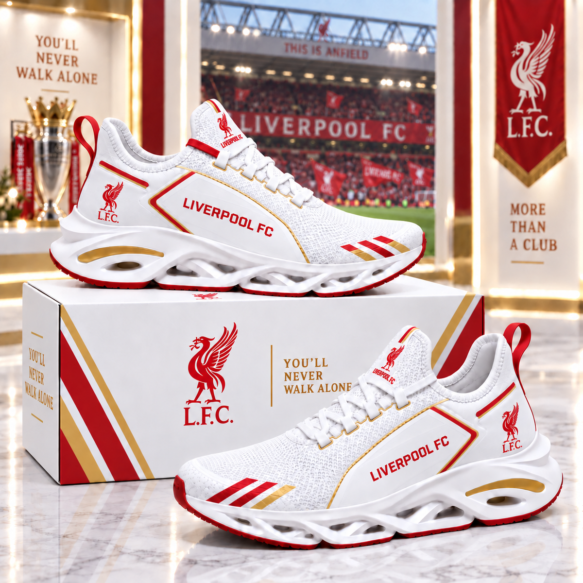 L.V.P You"ll Never Walk Alone Chunky Custom Sneaker