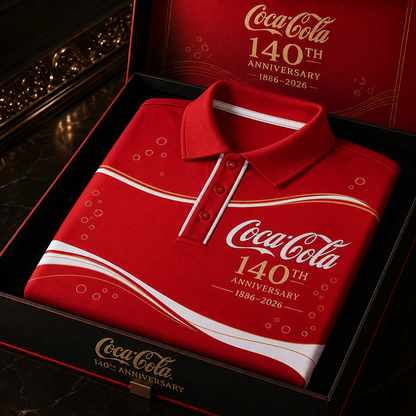 Cola 140th Anniversary Polo V11 , Cola Shirt , Cola 2026 Shirt