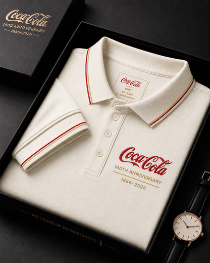 Cola 140th Anniversary Polo V8 , Cola Shirt , Cola 2026 Shirt