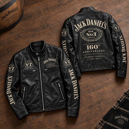 Jack Dani 160th Anniversary Collar Leather Jacket V12