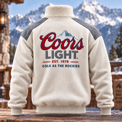 Coors Lght EST. 1978 Fleece Quarter-Zip Pullover