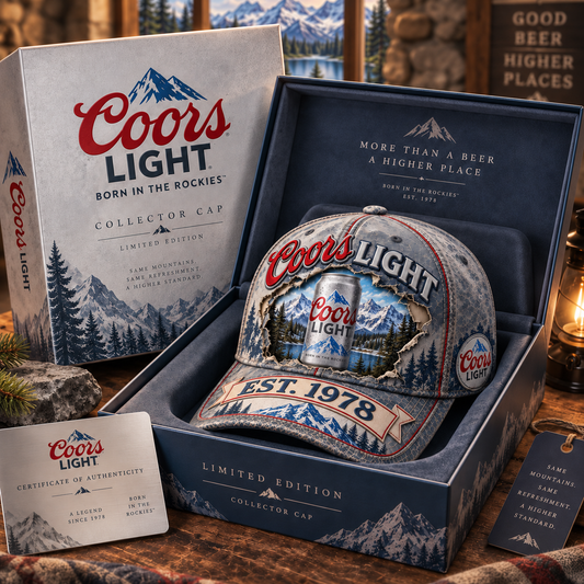 Coors Lght EST. 1978 Cap, Coors Lght Vintage Classic Cap